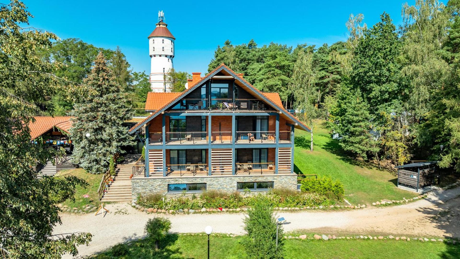 Roza Wiatrow Hotel Wegorzewo Exterior photo