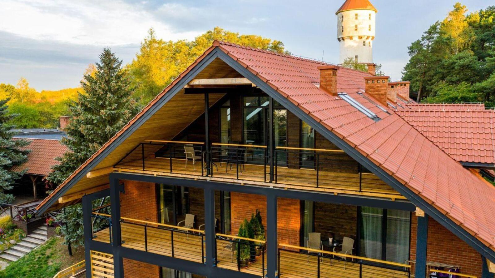 Roza Wiatrow Hotel Wegorzewo Exterior photo